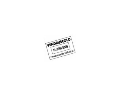 Dateur Trodat Métal Line 5440 - 2 lignes - Format 48 x 28 mm