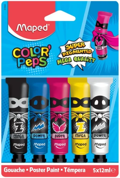 gouache maped Gouaches 200 ml enTube Vert 826714 - Gouaches 200 ml enTube couleur Vert Pomme Réf 826714 Maped
