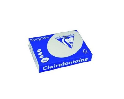 Lot de 5 Ramettes Papier Couleur TROPHEE A3 80g/m² 500 Feuilles - 41 Teintes