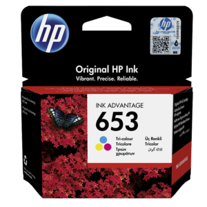 Cartouche d'encre HP 653 Tri-color Original Ink Advantage