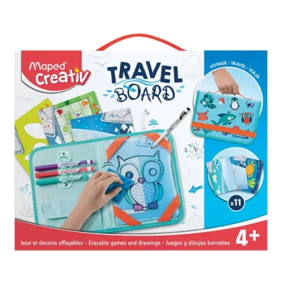 Jeux & dessins effaçables animaux Réf 969310 Maped
