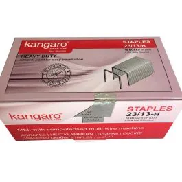 Lot de 10 boites de 1000 Agrafes KANGARO 23/13