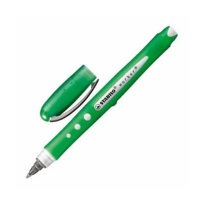 Lot de 10 Rollers STABILO Worker - Encre liquide 0,5 mm
