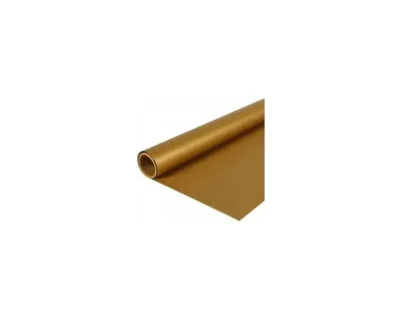 Lot de 20 rouleaux papier cadeau kraft Clairefontaine 0,7×3m 70g/m² or