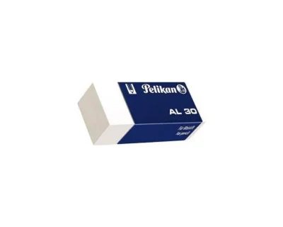 Lot de 30 Gommes Pelikan 619635 AL 30 Blanches