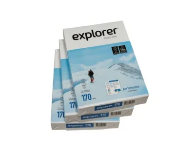 Lot de 4 Ramettes Papier Ultra Blanc EXPLORER A4 80g/m² - 1000 feuilles