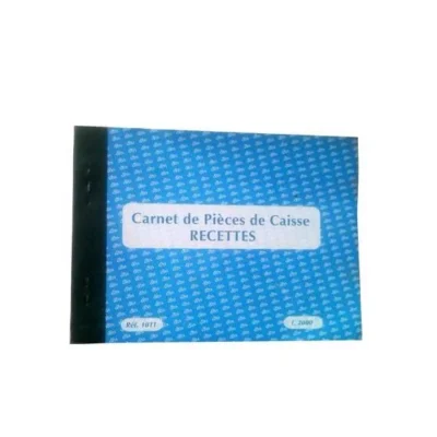 Lot de 5 Manifolds Pièces de Caisses/Recettes 13,5x16,5 cm - 100 Feuilles