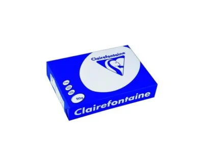 Lot de 5 Ramettes Clairalfa A4 90g/m² - Papier Blanc Professionnel 500 Feuilles