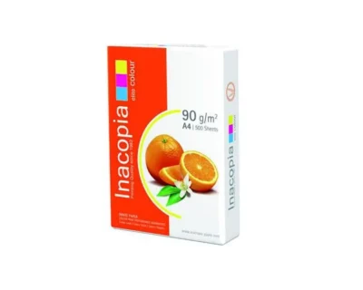 Lot de 5 Ramettes Papier Blanc Inacopia A3 90g/m² 500 Feuilles