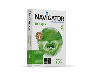 Lot de 5 Ramettes Papier Blanc Navigator Eco-logical A4 75 g/m² 500 Feuilles