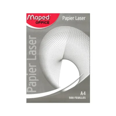 Lot de 5 ramettes papier laser A4 500 feuilles 80g MAPED