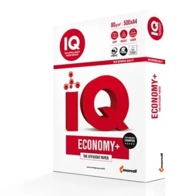 Lot de 5 Ramettes Papier Mondi IQ Economy+ A4 80g/m² - 2500 Feuilles