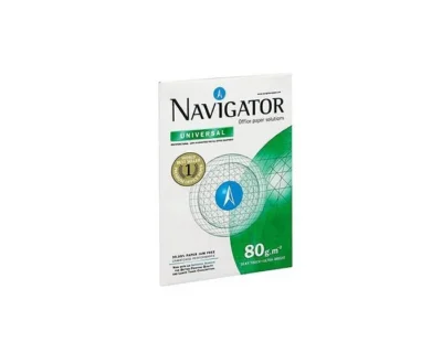 Lot de 5 Ramettes Papier Navigator A3 80g/m² 500 Feuilles Blanc Premium