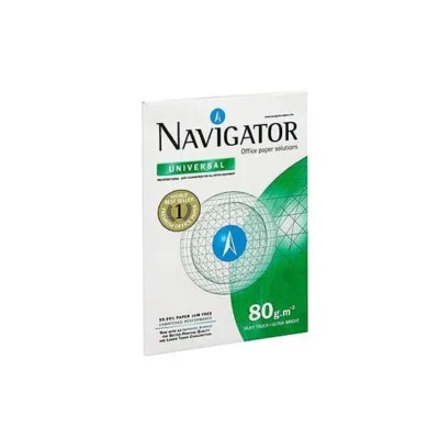 Lot de 5 Ramettes Papier Navigator A3 80g/m² 500 Feuilles Blanc Premium