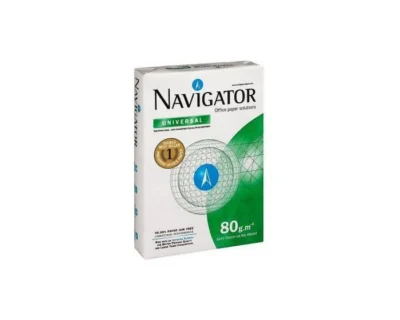 Lot de 5 Ramettes Papier Navigator A4 80g/m² 500 feuilles - Blanc Premium