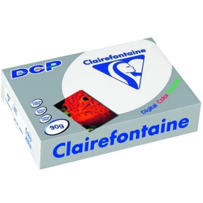Lot de 5 Ramettes Papier Ultra Blanc Claire Fontaine A4 300g/m² 125 feuilles