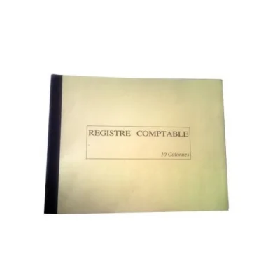 Lot de 5 Registres Comptables 25x32 cm - 84 Pages Piqûre