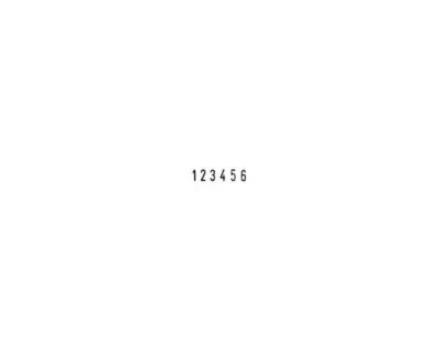 Numéroteur automatique COLOP S126 - 6 chiffres 4 mm bleu
