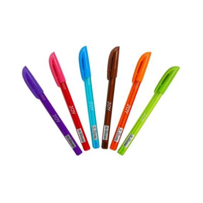 Boîte de 50 Stylos à Bille JOY ACCORD 1MM Pointe Médium Assortis