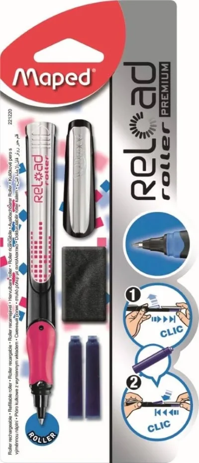 Stylo Roller Reload Premium en Prés de 18 Réf 221221 Maped