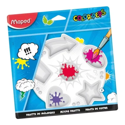 Palette plastique colors peps en Blister Réf 811410 Maped
