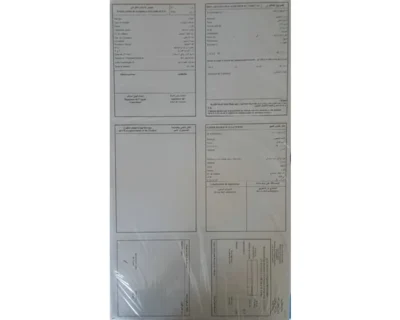 Paquet 100 Dossiers d Immatriculation II - Paquet de 100 Dossiers d'Immatriculation Formule II Barrée