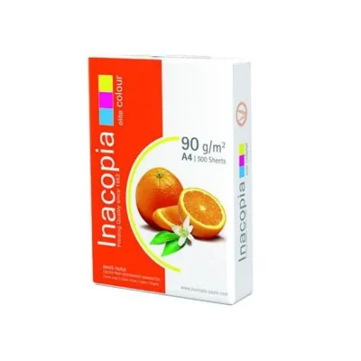 Ramette de papier blanc Inacopia A3 90g/m² 500 feuilles