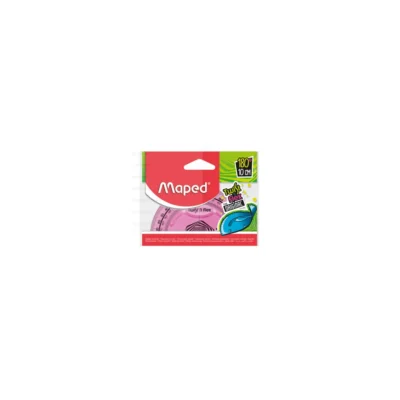 Rapporteur 180° Twist'n Flex en sachet Réf 279810 Maped Rapporteur Maped 180°