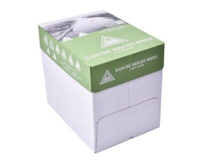 Lot de 5 Ramettes Papier Danube Bright White 80g A4 - 2500 Feuilles