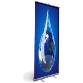 Roll-Up Standard Aluminium 80 × 200 cm – Support d'Affichage