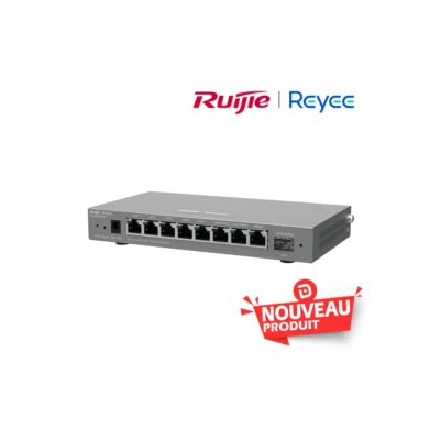 Routeur Reyee 9 Ports Gigabit 1 SFP 600Mbps pour 200 utilisateurs