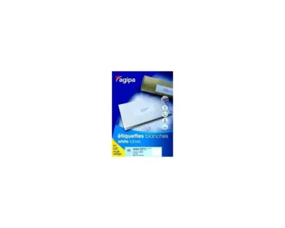 Étiquettes adhésives mixtes AGIPA 100 feuilles A4 - Formats variés