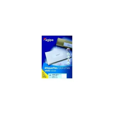 Étiquettes adhésives mixtes AGIPA 100 feuilles A4 - Formats variés