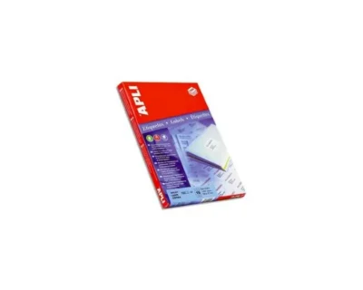 Étiquettes adhésives mixtes APLI 100 feuilles A4 - Formats multiples