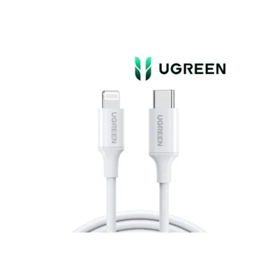 UGREEN CABLE USB-C TO LIGHTNING 1M WHITE