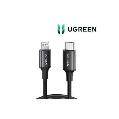 UGREEN CABLE USB-C TO LIGHTNING 2M BLACK