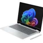 HP OmniBook X Flip AI Ultra 7-256V 14.0" 16 Go 1 To SSD W11H Glacier Silver Touch 12M