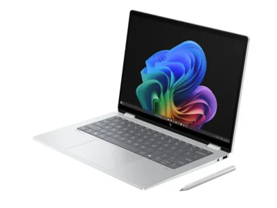 HP OmniBook X Flip AI Ultra 7-256V 14.0" 16 Go 1 To SSD W11H Glacier Silver Touch 12M
