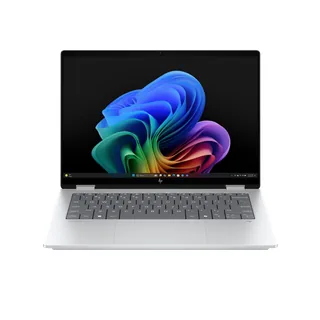 HP OmniBook X Flip NG AI Ultra 7-258V 14.0" Touch 32Go 2To SSD W11H Glacier Silver 12M