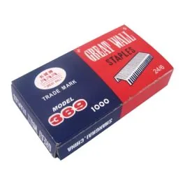 Lot de 10 Boites de 1000 Agrafes 24/6 GREAT WALL