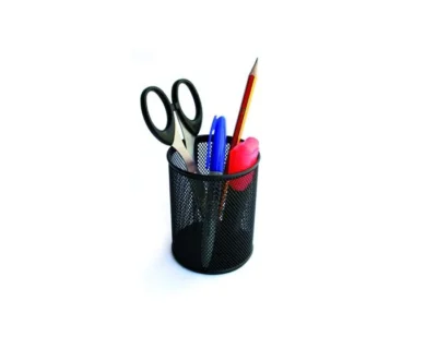 Porte stylo en métal noir Bureau APS014