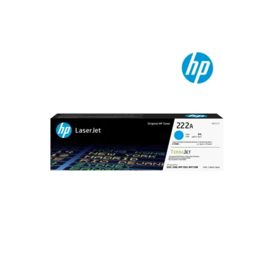 Toner Cartridge HP 222A Cyan Original Toner HP 222A Cyan