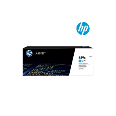 Toner HP 659X High Yield Cyan Original LaserJet — toner hp 659x cyan