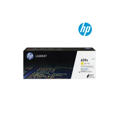 Toner HP 659X High Yield Jaune pour Imprimantes Laser Toner HP 659X Jaune